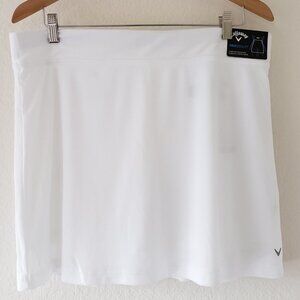 NWT - Callaway White Brilliant Skort Truesculpt - Size L